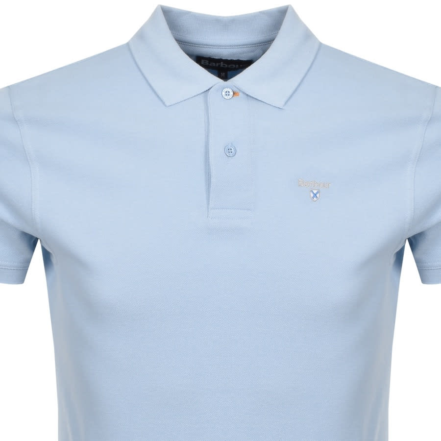 Alternative Image for ProductBarbour Sports Polo T Shirt Blue2